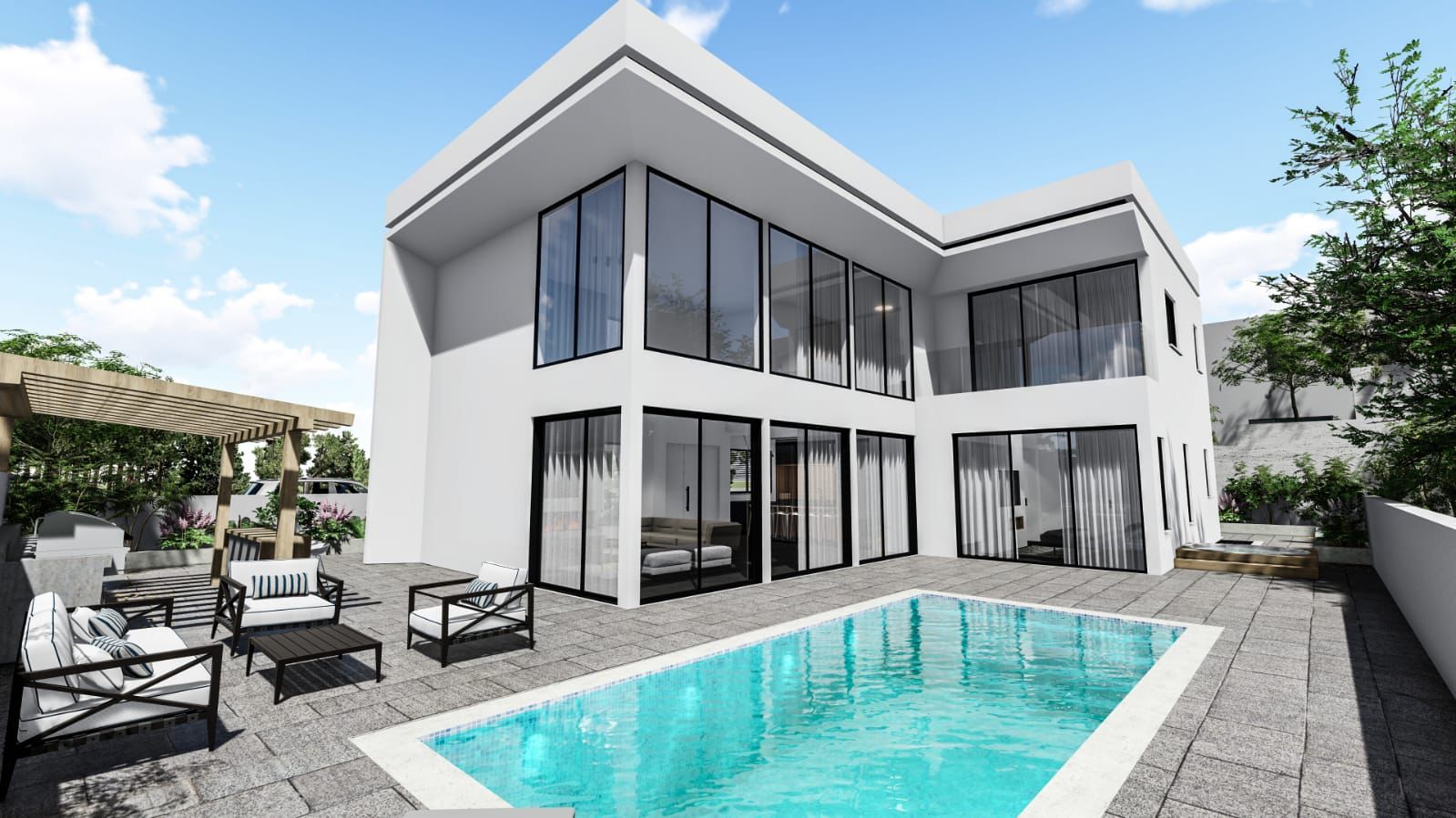 הדמיה פרויקט בביצוע אקליפטוס יבנה